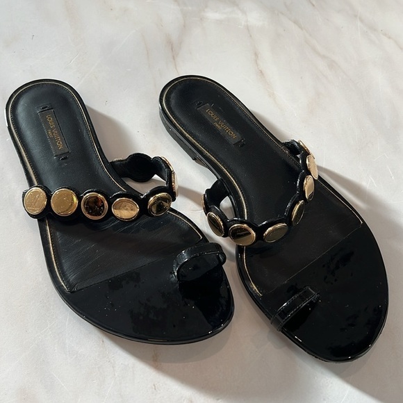 Louis Vuitton Shoes - Louis Vuitton Socialite Sandal!
